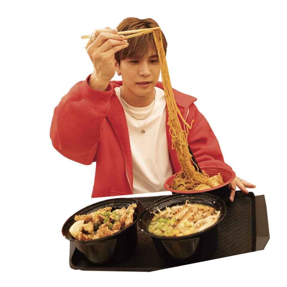やっとありつけた麺料理〜!