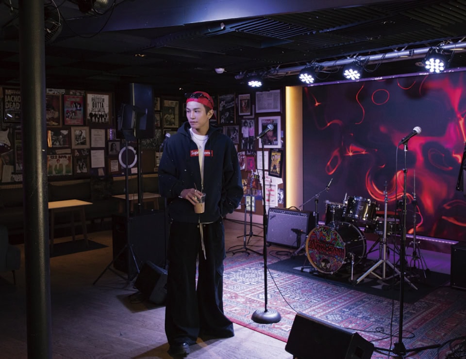 ホテルに併設されているライブ会場“バックビート”。宿泊者がホテルの外に出ずとも、音楽体験が味わえる。