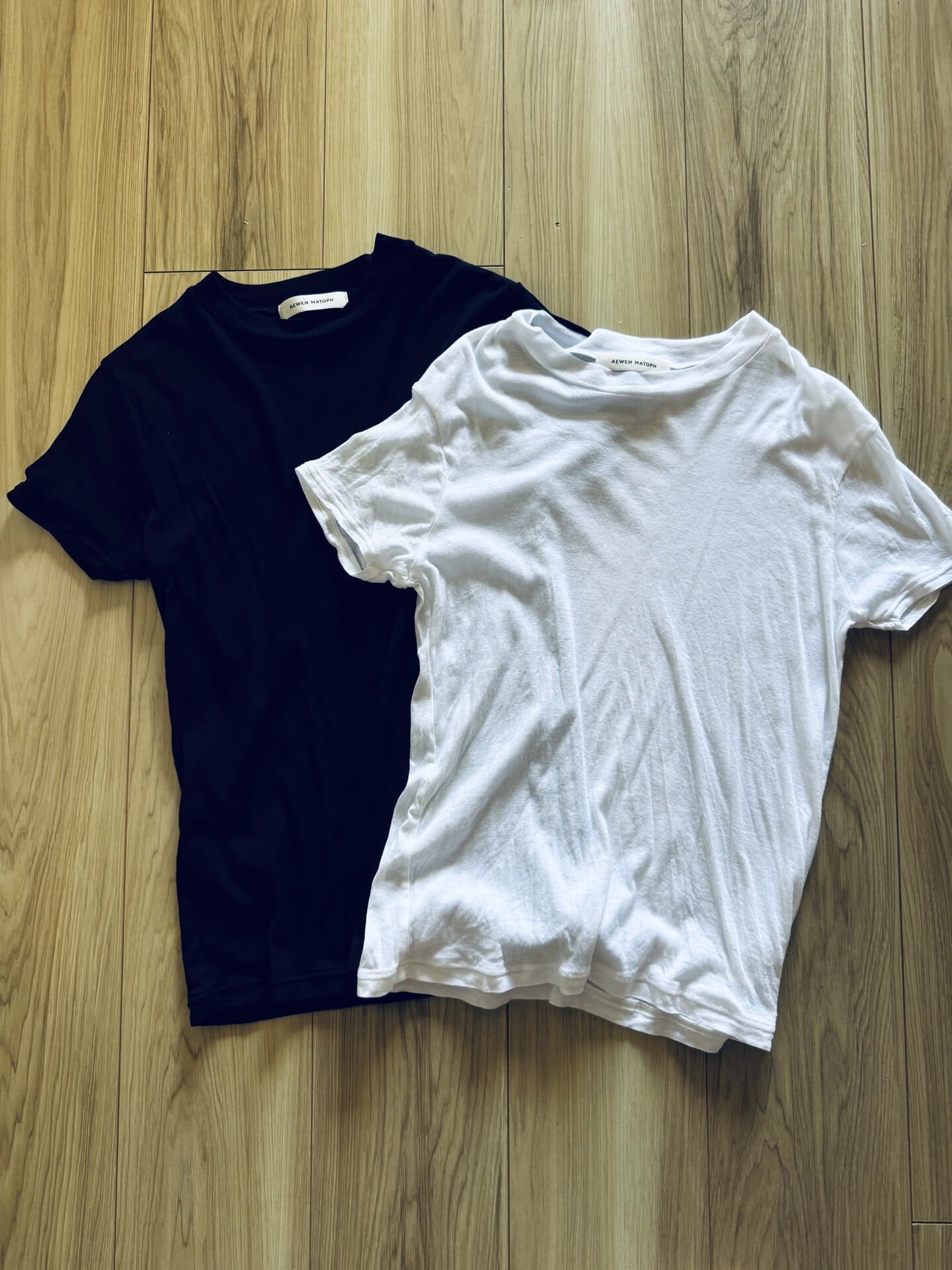 AEWEN MATOPHのシアーTシャツは各￥9,900で購入