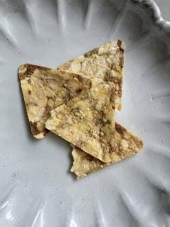 「Happy Snack コーン＆豆チップス」160g ¥755で購入