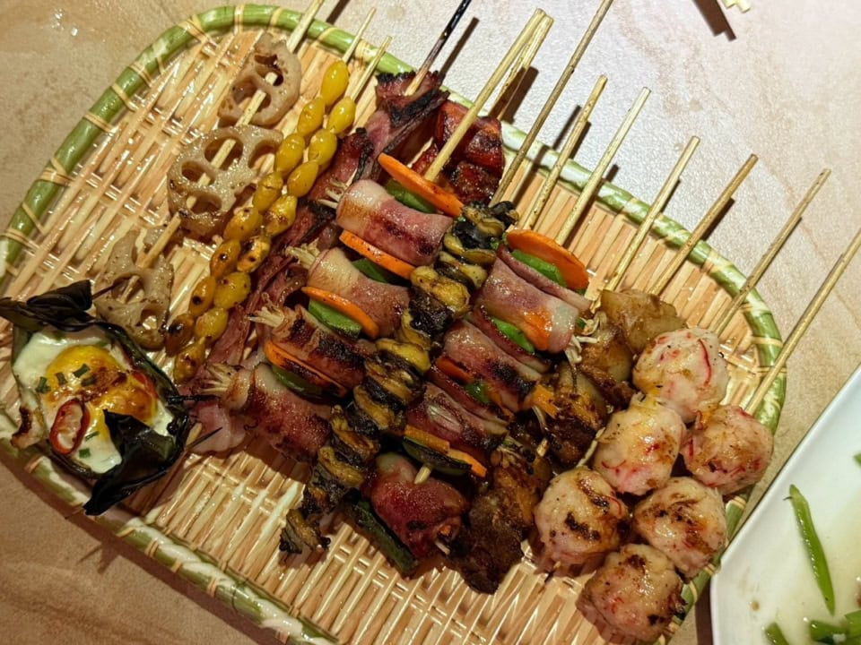 美味しかった!そして意外なことに銀杏まで!