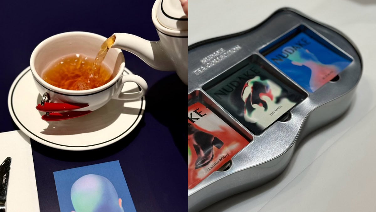 香りで選んだお茶は店内でも販売しています。茶葉のタイプとアソートのティーバッグがあります。
