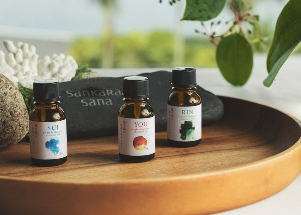 「SUI」「YOU」「RIN」という3つのエネルギーをベースにしたオリジナルのエッセンスオイル