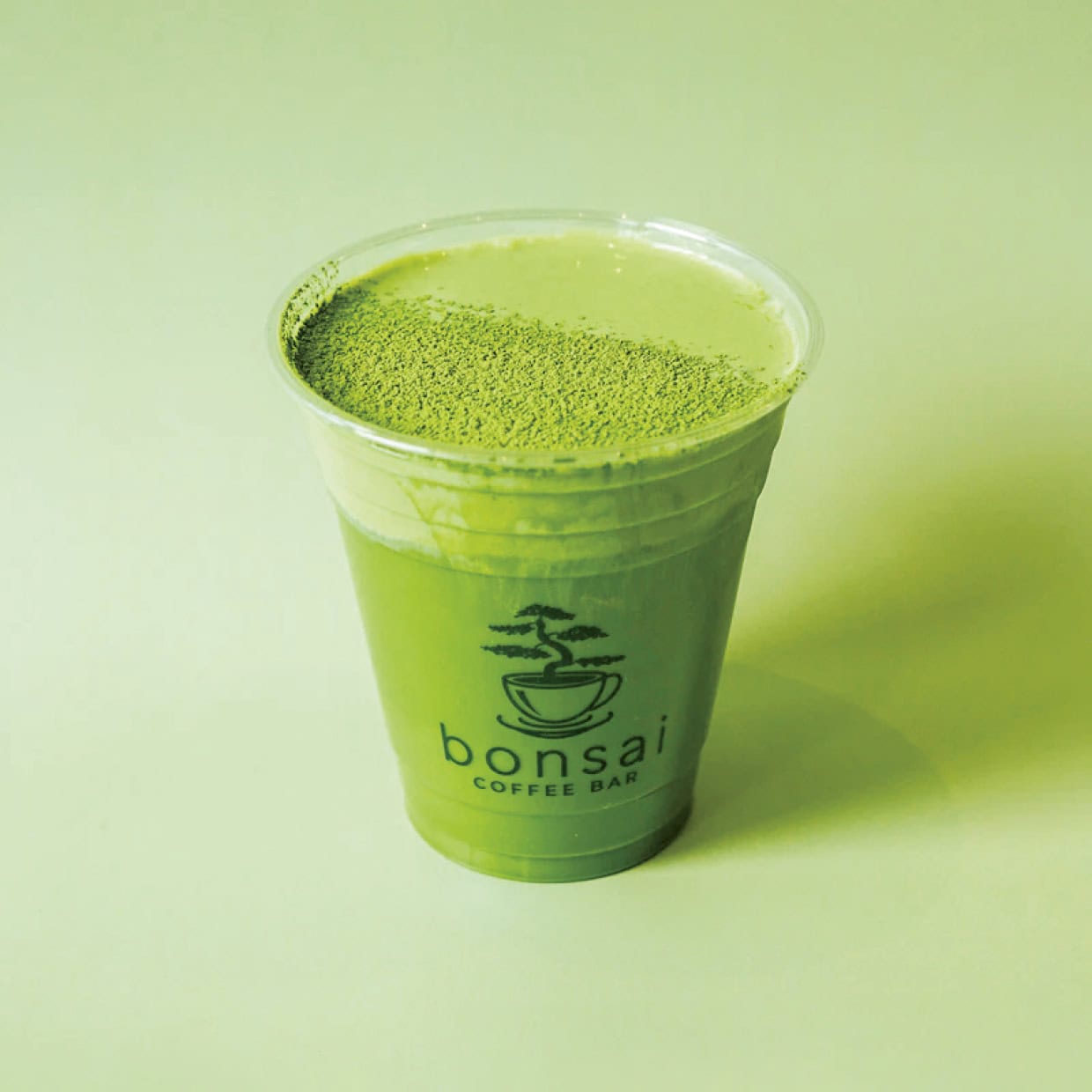 どちらもほんのり塩味をきかせた甘じょっぱいクリームがアクセント。抹茶×抹茶$7.50