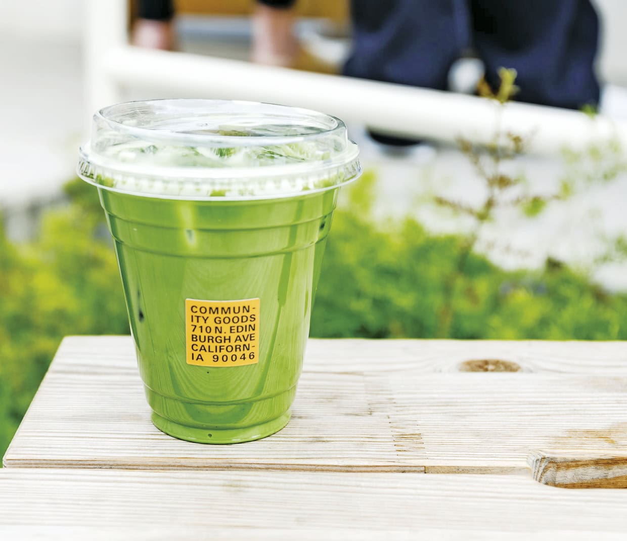 抹茶ドリンクの人気店はほかにも多数。なかでも「コミュニティグッズ」は、ジャスティン・ビーバーが訪れたことでも知られる、今のLAカルチャーを象徴する話題のスポット。