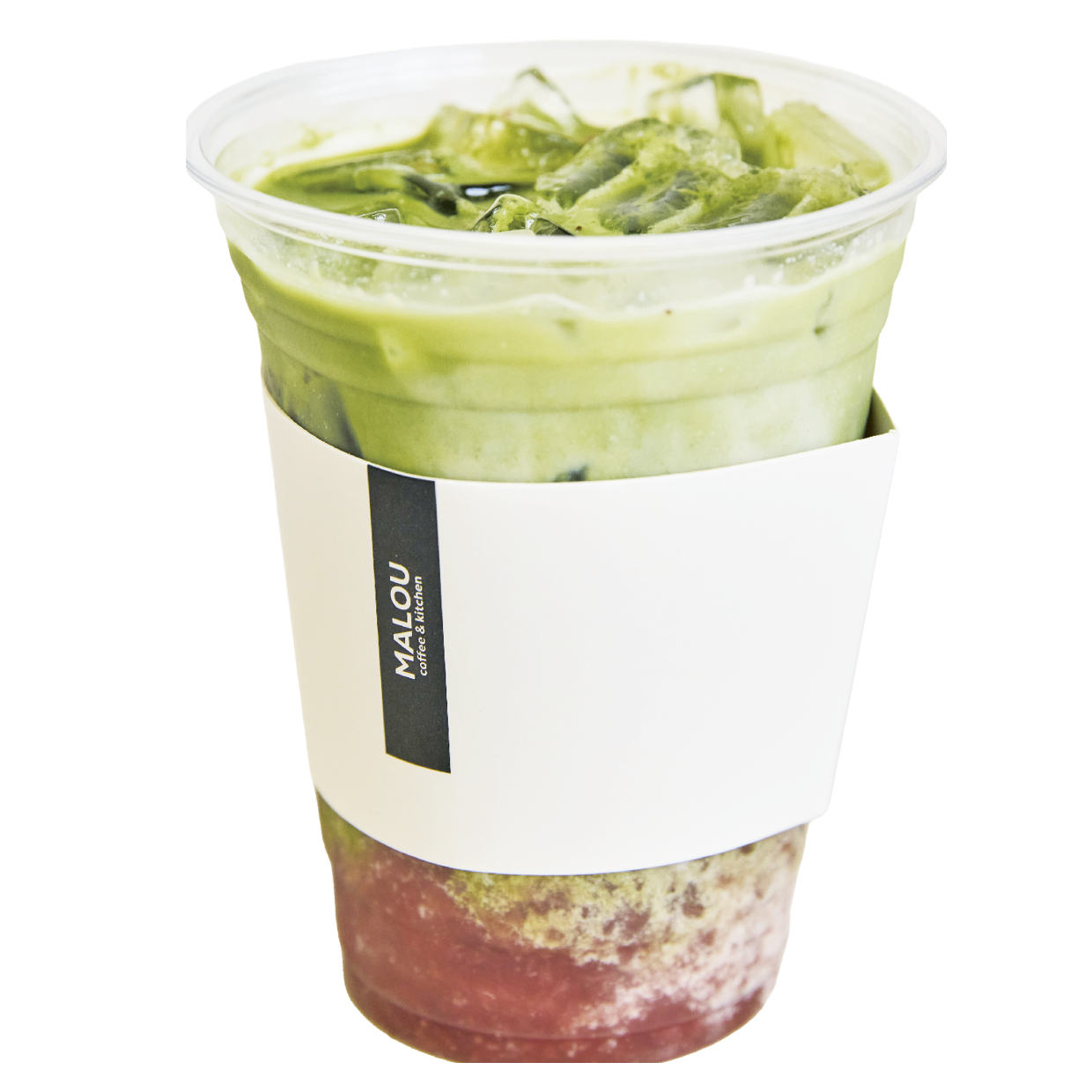 マルーコーヒーで人気を二分するドリンクはストロベリー抹茶$9