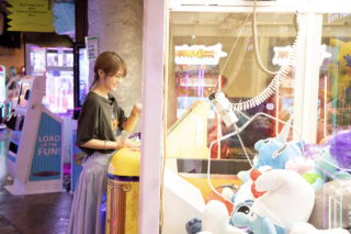 ショッピングの合間にゲームセンターを発見して思わず寄り道。ハワイのゲーセン体験も新鮮!