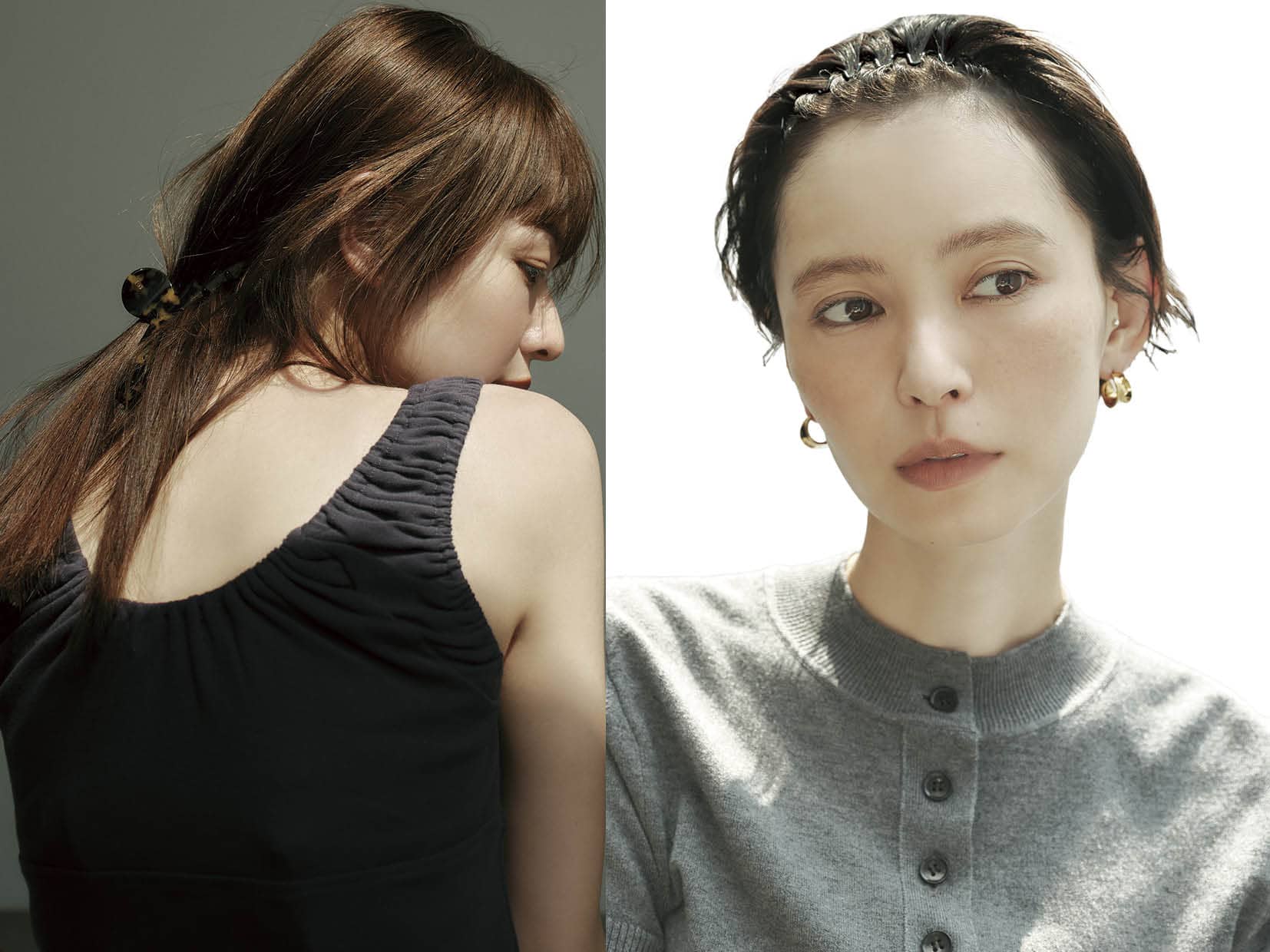 ランウェイでも街でも素敵！今、ヘアアレンジのトレンドは「ゆるっとローポニー」「コームカチューシャで前髪上げ」です！