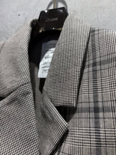 千鳥格子もグレンチェックと同じ配色で構成されています