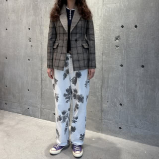 野暮ったく見えない洒落たチェック柄！今っぽく女性らしく着こなせる【カオス】のジャケットを自腹買い