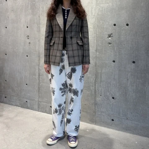 メンズ誌出身ライターも唸った！【カオス】のチェック柄ジャケット仕立ても本格的です。買いです！