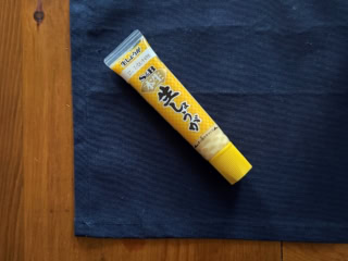 市販おチューブタイプなら何でもいい。手軽だし、冷蔵庫の整理にも