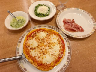 サイゼリヤ|ピザアレンジに挑戦