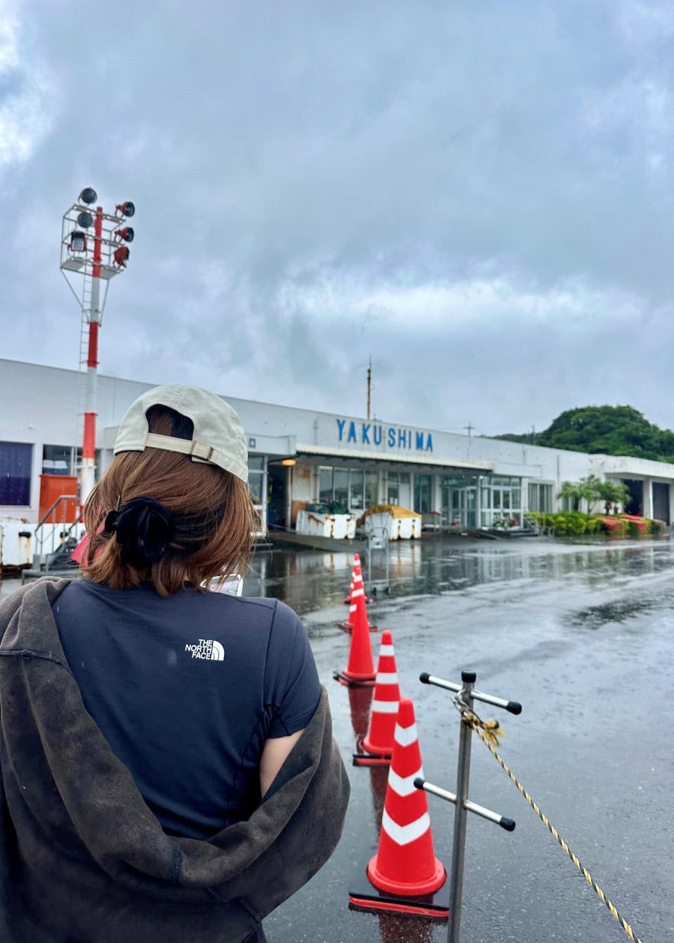 屋久島空港に到着!