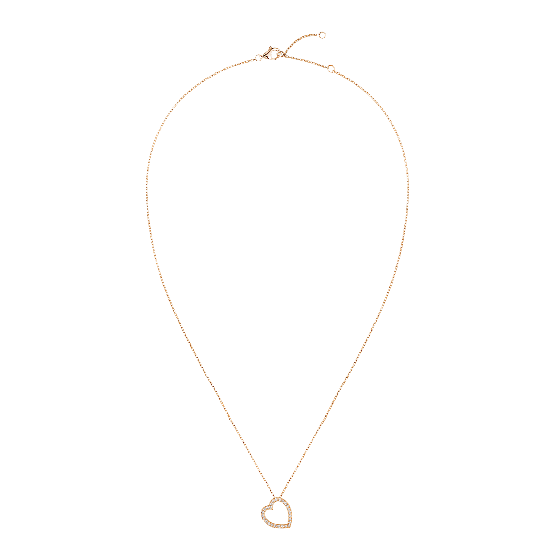 ネックレス［PG×DIA］¥402,600（レポシ／レポシ日本橋三越本店）