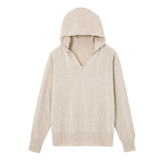 ニットフーディ¥44,000（カオス／カオス表参道）