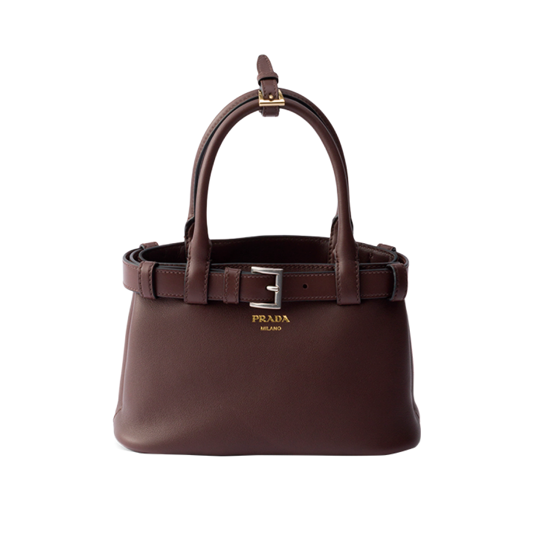 バッグ〈プラダ バックル〉［H15 x W22 x D11cm］¥638,000※予定価格（プラダ／プラダ クライアントサービス）
