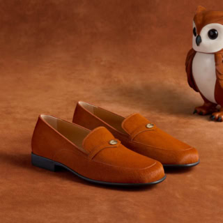 日本限定色のローファー［ヒール2cm］¥149,600（トッズ／トッズ・ジャパン）