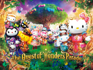 大冒険の世界を体験できる「The Quest of Wonders Parade」。