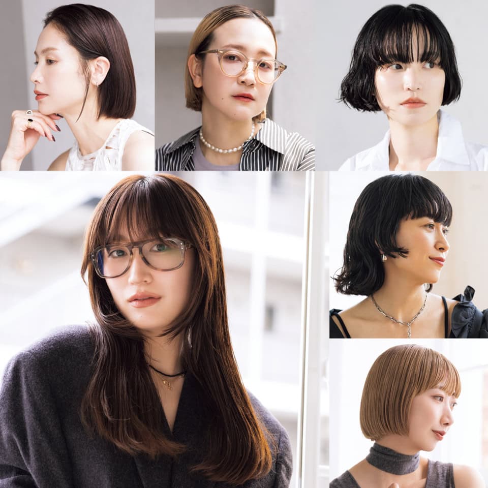 ハイトーンヘアも強めロングも。おしゃれ過ぎるあの人がお手本【40代が似合うヘアスタイル】18選