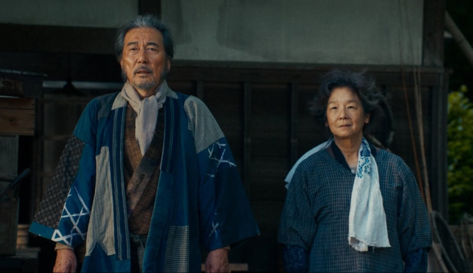山井甚平(演・役所広司)、山井けい(演:田中裕子)