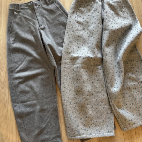 「はくだけでサマに」「公園OK」ガーリー大好き40代ママ編集が購入【ユニクロ&GUのバレルパンツ】