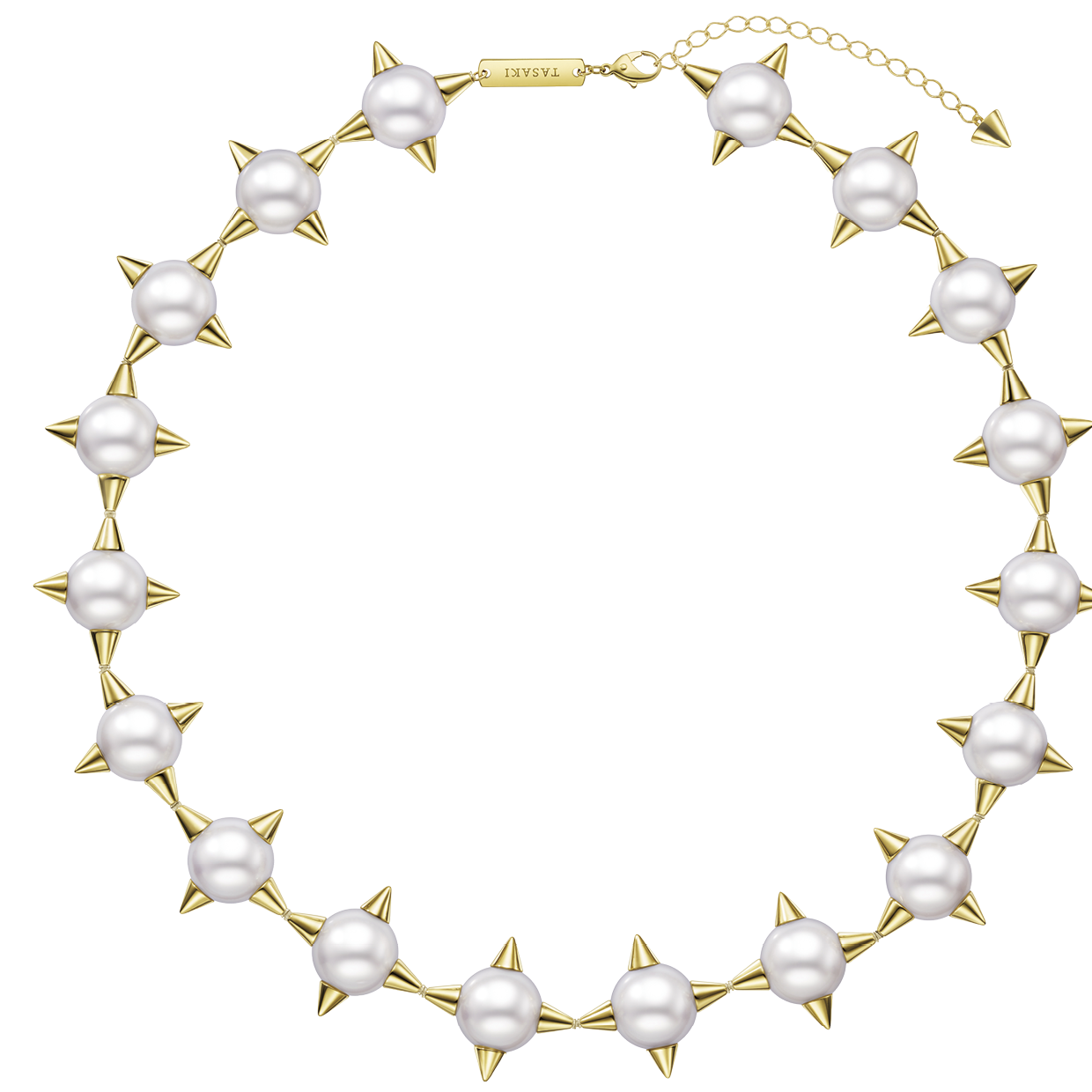 ネックレス〈デインジャーオーブ ネックレス〉［K18YG×南洋真珠 白蝶］¥10,780,000（TASAKI）