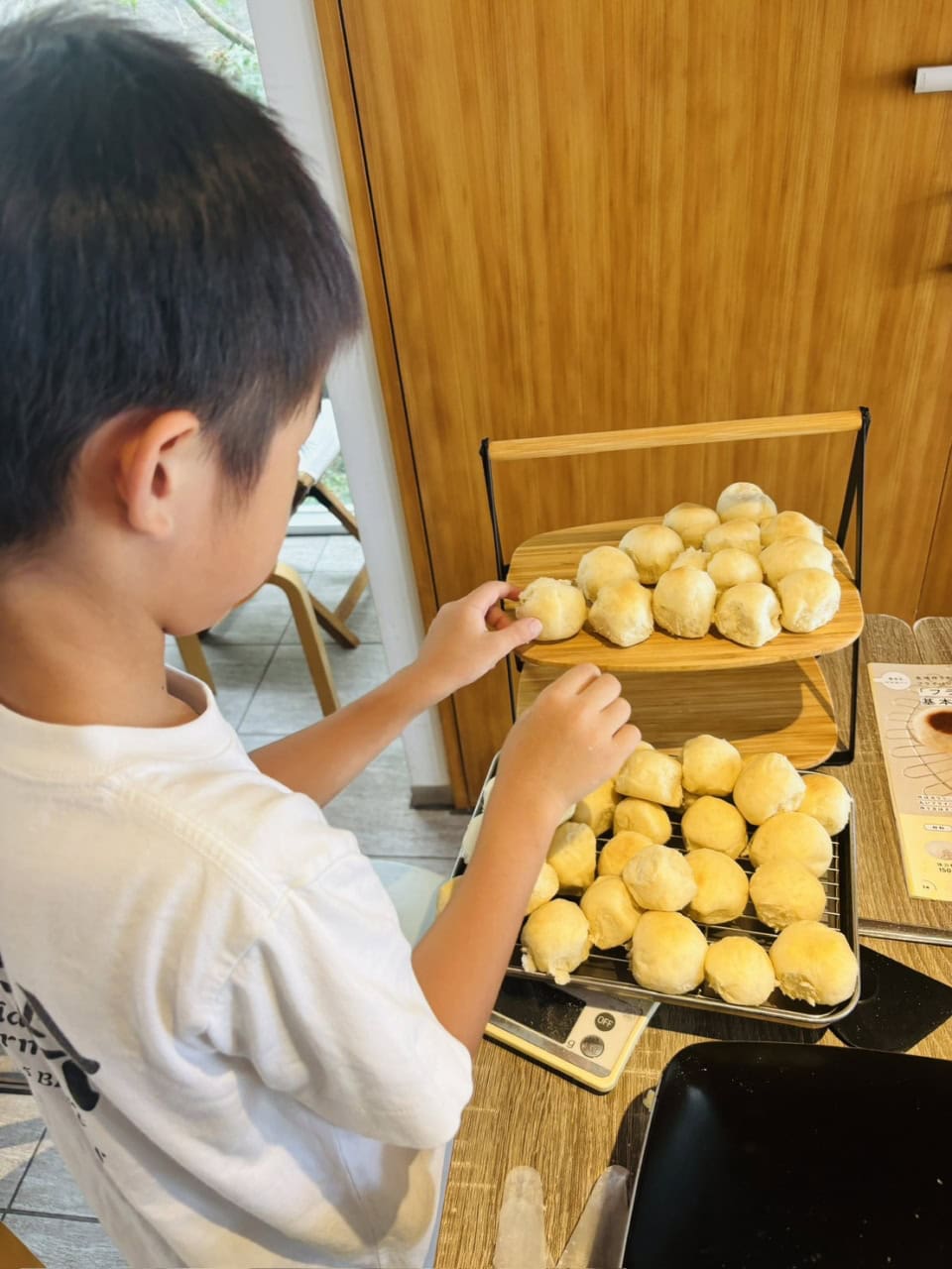 丁寧な仕事でキレイに焼き上がったパン！ 良太郎さすがです。