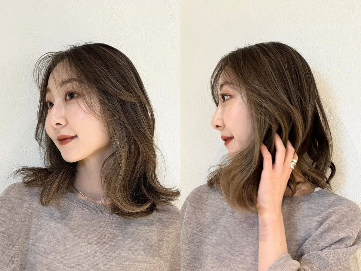 派手になりがちなハイライトもモカベージュなら優しいニュアンスに。血色アップで顔色までぱっと明るく！