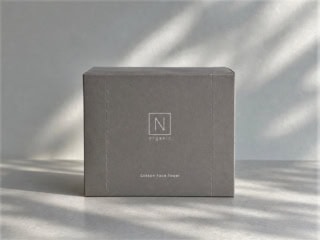 アルガンオイル配合でしっとり優しい。N organic コットンフェイスタオル 30枚入 ¥1,320(シロク)