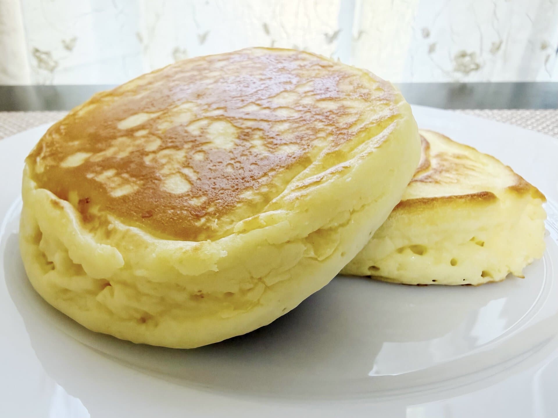 無印良品「米粉のパンケーキ」焼き上がり