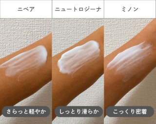 ドラコス人気の高保湿ボディクリーム3種を徹底比較!テクスチャーや仕上がりに明確な違いが。肌の乾燥レベルや好みの塗り心地に合わせて選ぶのがポイントです。