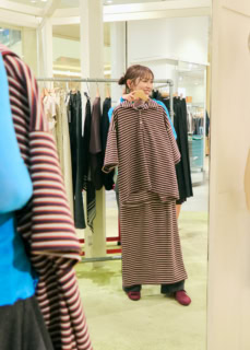 今日のお買い物のテーマは、可愛くてとにかく着心地が楽な服！