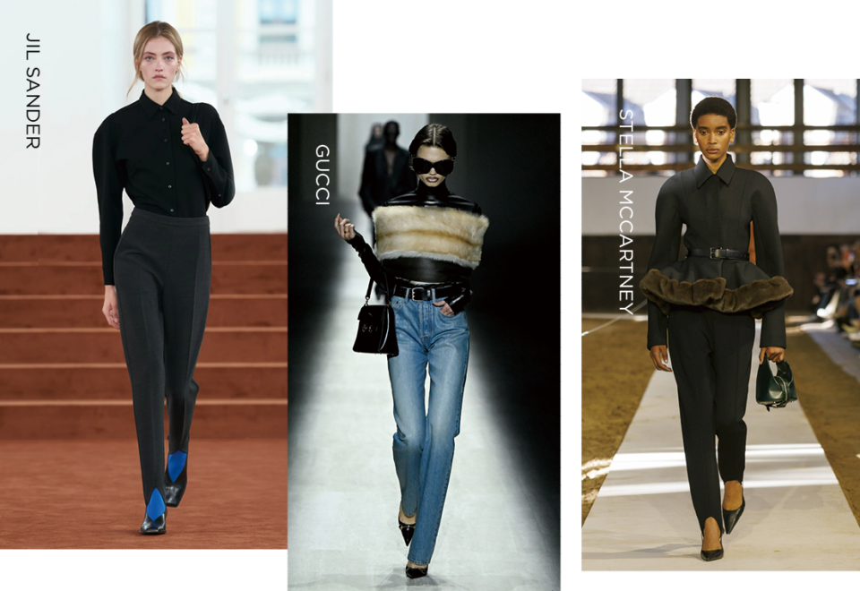 JIL SANDER, GUCCI, STELLA MCCARTNEY